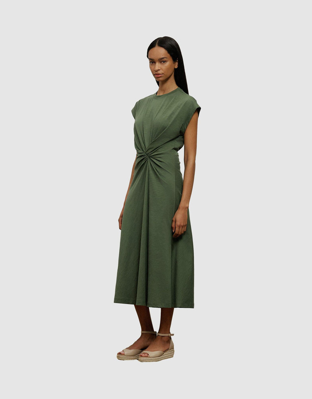 Trenery - Cotton Jersey Twist Dress