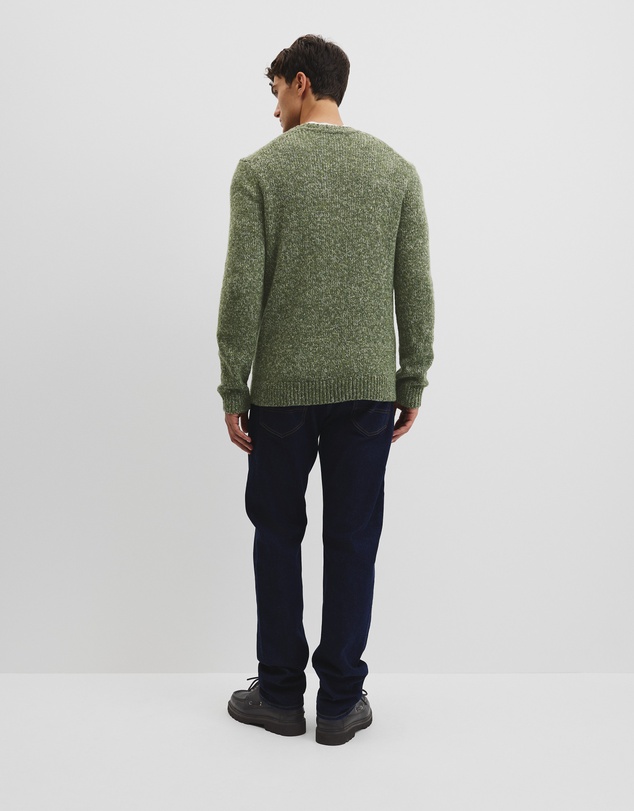 Country Road - Merino Wool Blend Crew Neck Knit