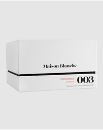 Maison Blanche - 003 Cucumber & Mint - Deluxe Candle