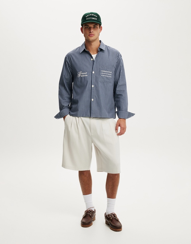 Cotton On - Bedford Long Sleeve Shirt