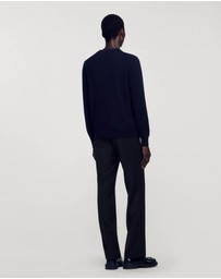 Sandro - CREWNECK CASHMERE SWEATER