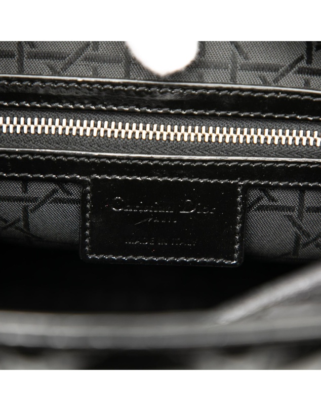 Pre-Loved by Azura Reborn - Pre-Loved Large Patent Cannage Lady Dior