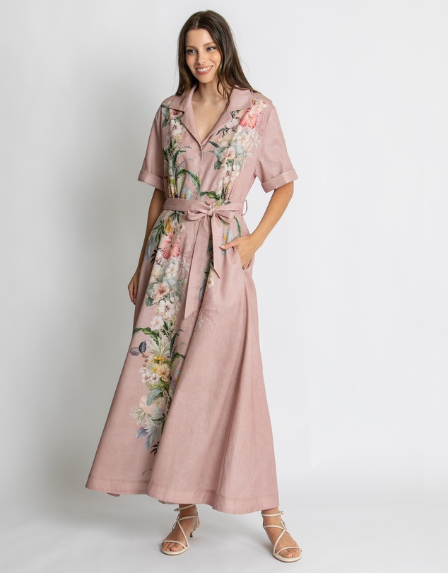KACHEL - Violet Maxi Dress