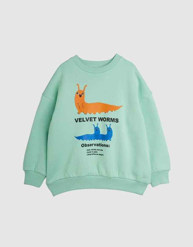 Mini Rodini - Velvet Worms Observations SP Sweatshirt