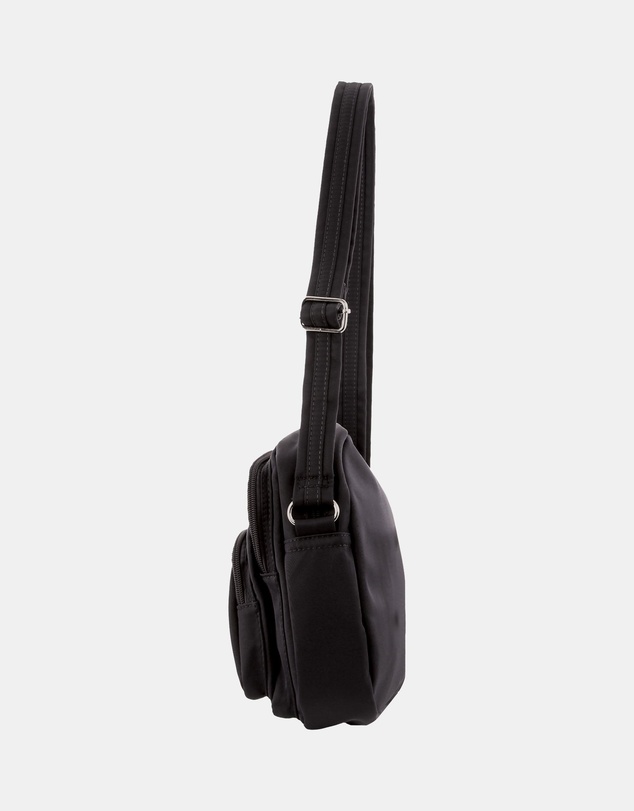 Pierre Cardin - Pierre Cardin Nylon Anti-Theft Cross Body Bag