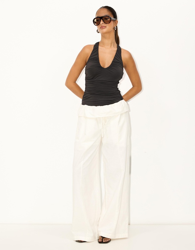 Dazie - Bayside Linen Blend Relaxed Pants