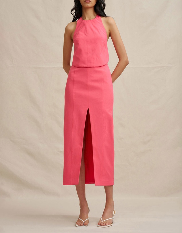 BY JOHNNY. - Chloe Split Midi Skirt