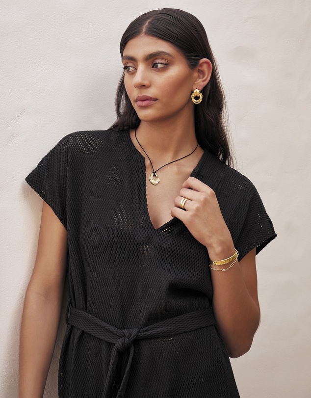 Arms Of Eve - Piza Dress - Liquorice