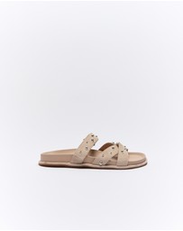 Walnut Melbourne - Paxon Leather Slide