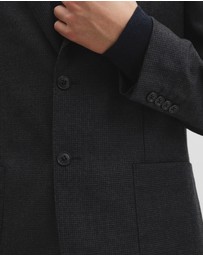 Country Road - Regular Fit Herringbone Wool Jacket
