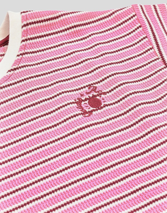 Goldie + Ace - Waffle Stripe T-Shirt - Babies-Kids