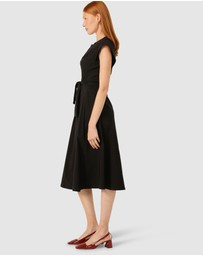 SACHA DRAKE - Zip Front Fit and Flare Dress