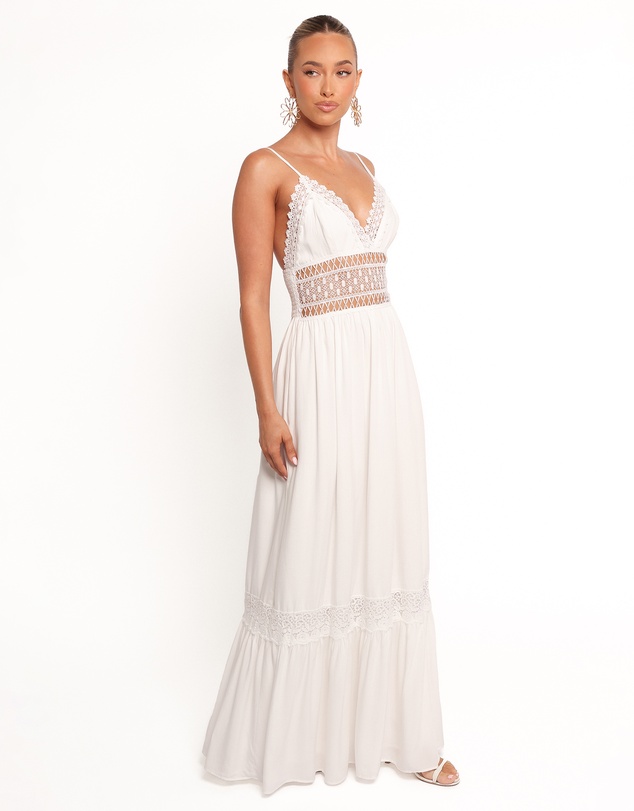 Petal & Pup - Kiran Maxi Dress - White