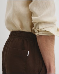 Country Road - Organically Grown Linen Drawcord Short
