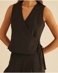 Atmos&Here - Freida Wrap Vest Top
