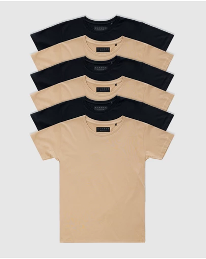 Xander - 6-Pack Blanc Tee