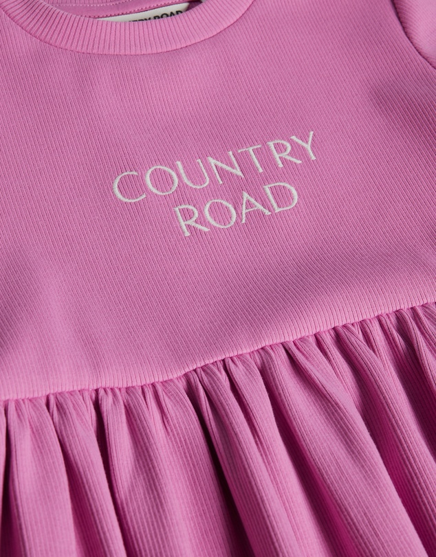 Country Road - Australian Cotton Blend Short Sleeve Rib Dress