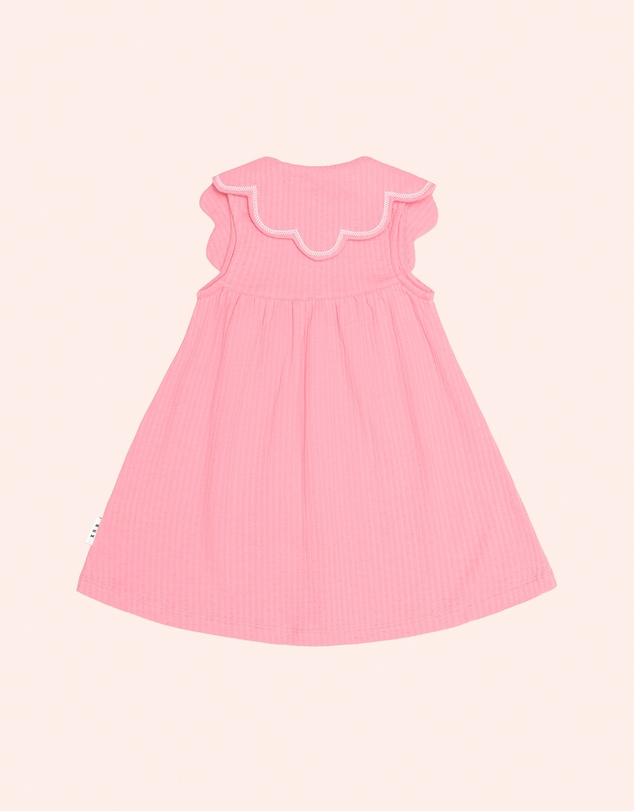 Huxbaby - Cherry Embroidery Collar Dress - Babies-Teens