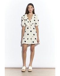 Glamorous - Puff Sleeve Ruffle Mini Dress
