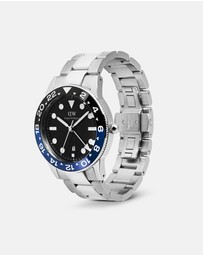 Daniel Wellington - Iconic GMT Link 40mm Ceramic Bezel