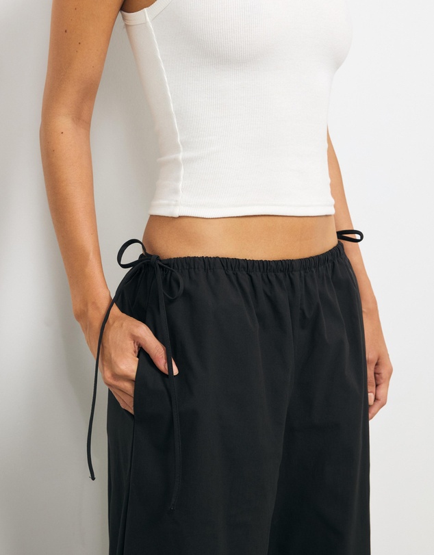 AERE - Tide Low Rise Poplin Pants