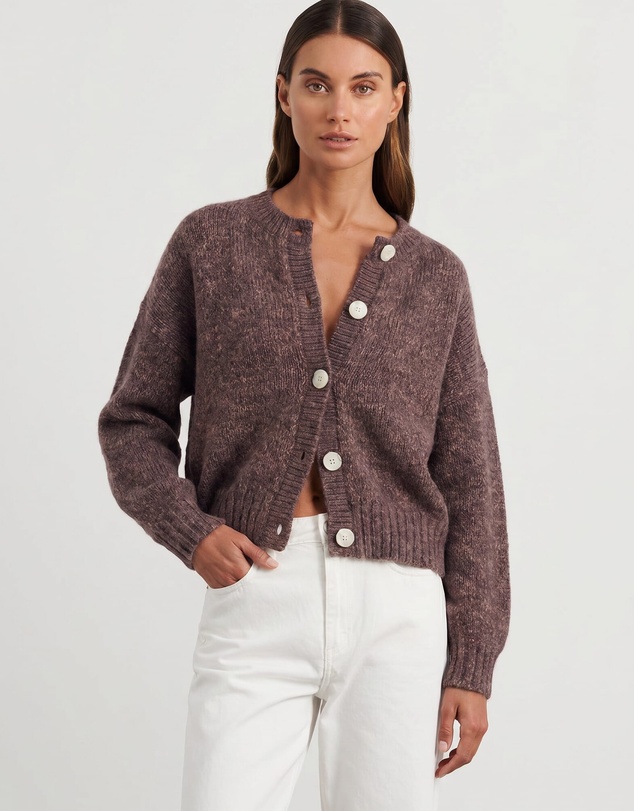 Jag - Lily Fluffy Knit Cardigan