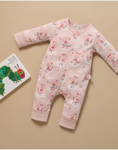 Purebaby - Thick Pyjama Sleep Growsuit -Kids-Babies