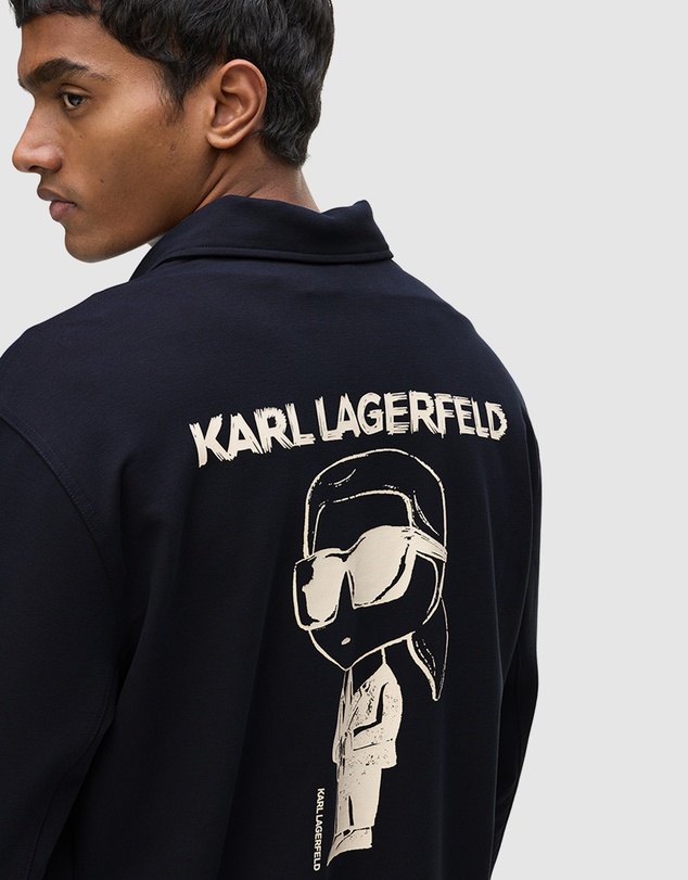 Karl Lagerfeld - Ikon Jersey Overshirt