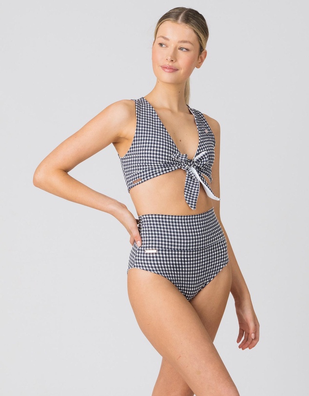 Fiola Rose Swim - Leilani High Waisted Bottoms