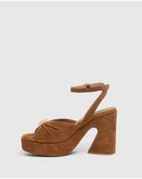 Oxford - Nina Suede Platform Shoe