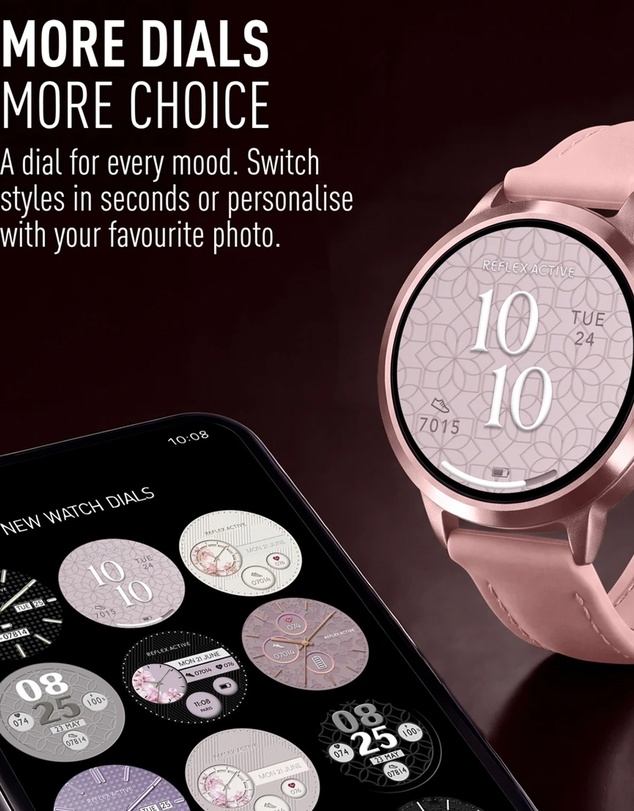 Reflex Active - Spectra 300R Pink Smart Watch
