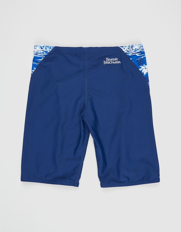 Bluesalt Beachwear - Hawaiian Palms Swim Jammer Pants - Teens