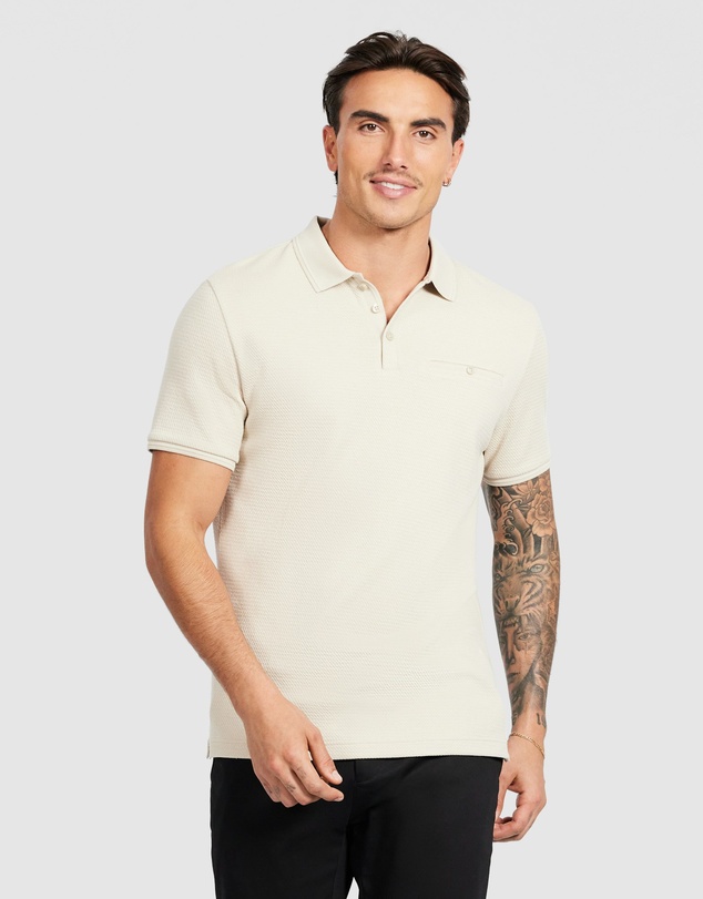 Tarocash - Lucas Textured Polo