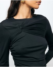 AERE - Ulani Knot Detail Top