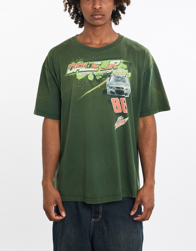 Vintage by The Real Deal - Pre Loved - Vintage Dale Jr. Mountain Dew NASCAR Tee