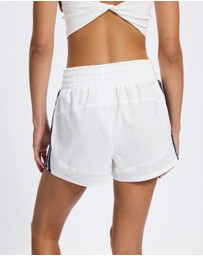 adidas Performance - Pacer Workout Woven High Rise 3 Inch Shorts