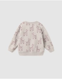 M.N.G - Giraffe Sweatshirt - Babies-Kids