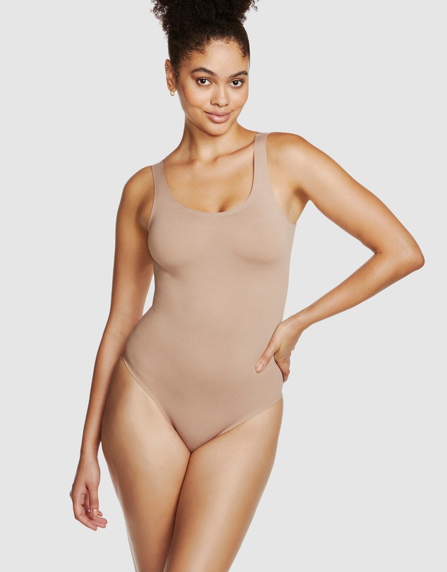 Naomi & Nicole - Real Smooth® Shaping Control Thong Bodysuit