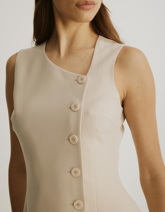 Atmos&Here - Bell Asymmetric Mini Dress