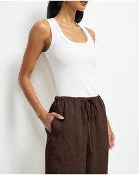 AERE - Marlow Linen Relaxed Pants