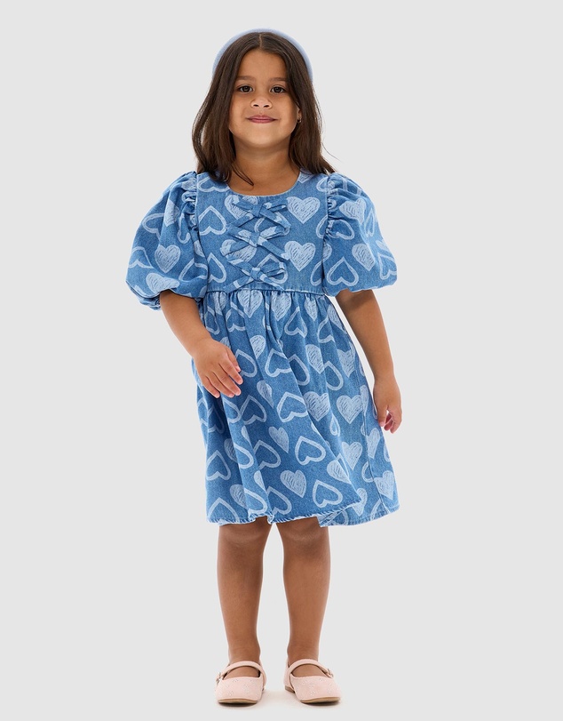 Rock Your Kid - Chambray Dress - Kids-Teens