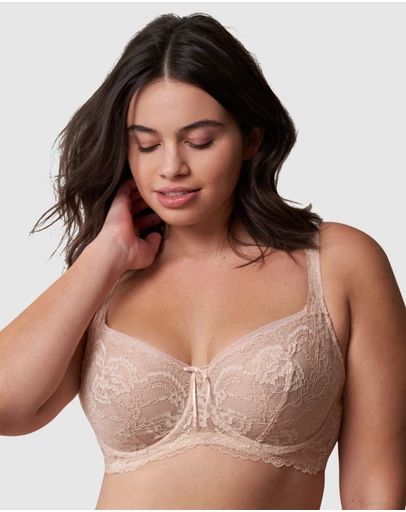 Skarlett Blue - Minx Wired Lace Balconette Bra