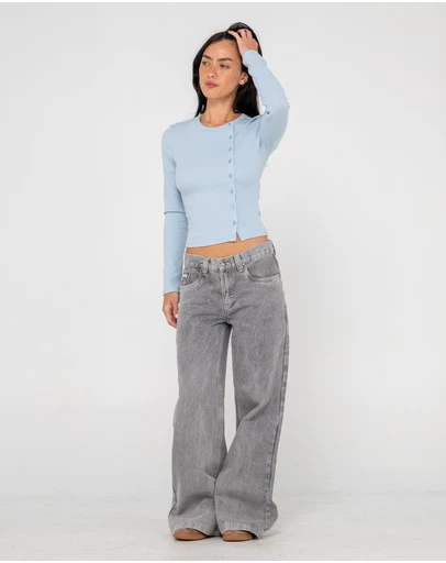 Rusty - Wendy Wide Low Rise Jean