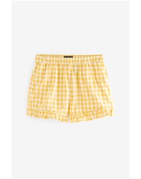 NEXT - 100% Cotton Embroidered Gingham Boy Shorts