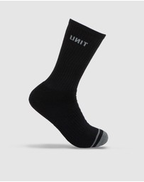 UNIT - UNIT Crew Hi Lux Men's Socks - 5 Pack
