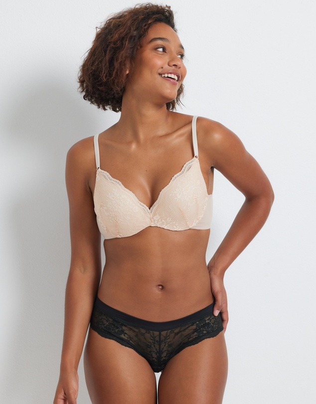 Kayser - Lace Plunge Push Up Bra