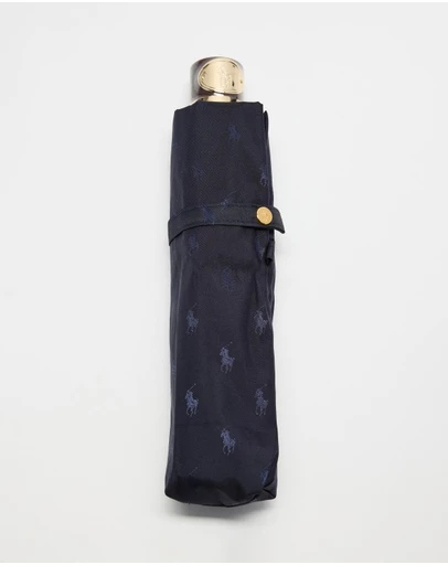 Polo Ralph Lauren - Pony Print Jacquard Folding Umbrella