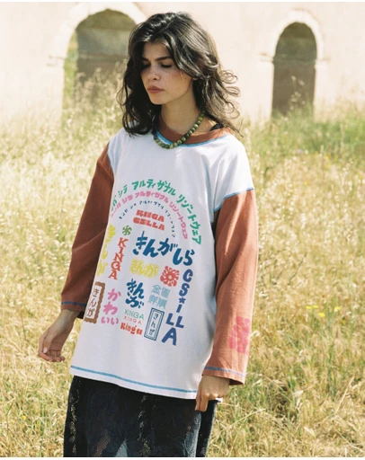 KINGA CSILLA - Japanese Sunset Tommy Tee