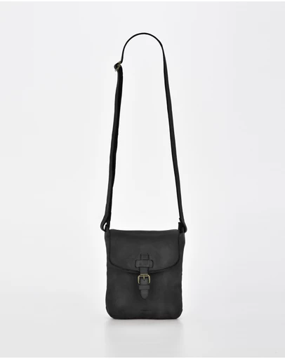 Cobb & Co - Burton Washed Leather Crossbody
