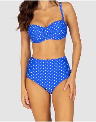 Baku Swimwear - Parisian Summer High Waist Bikini Bottom